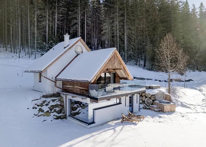 Heselehof Waldchalets Dağ evi